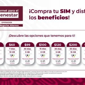 Sim Internet Para El Bienestar Jr Movil